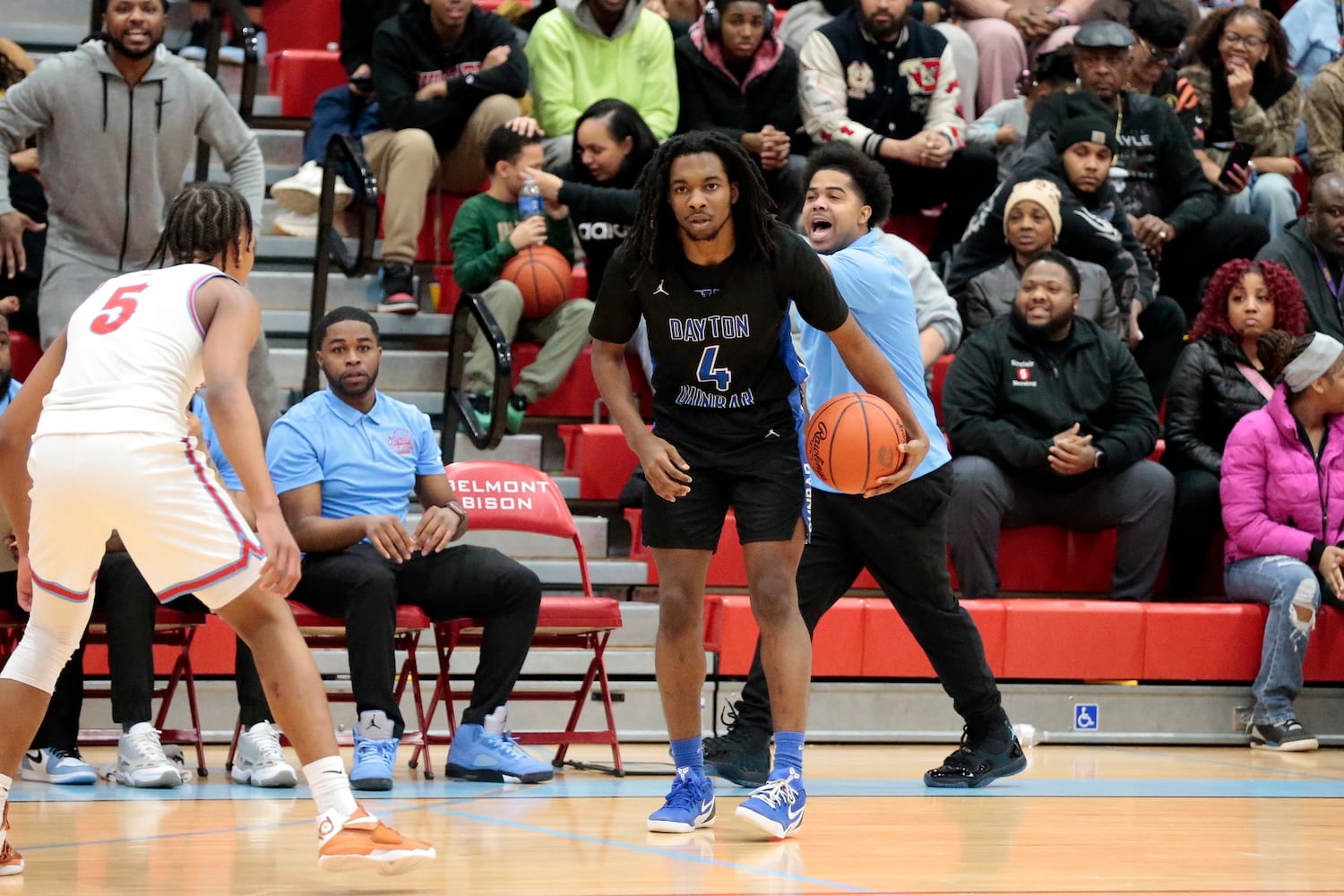 Dunbar Belmont basketball