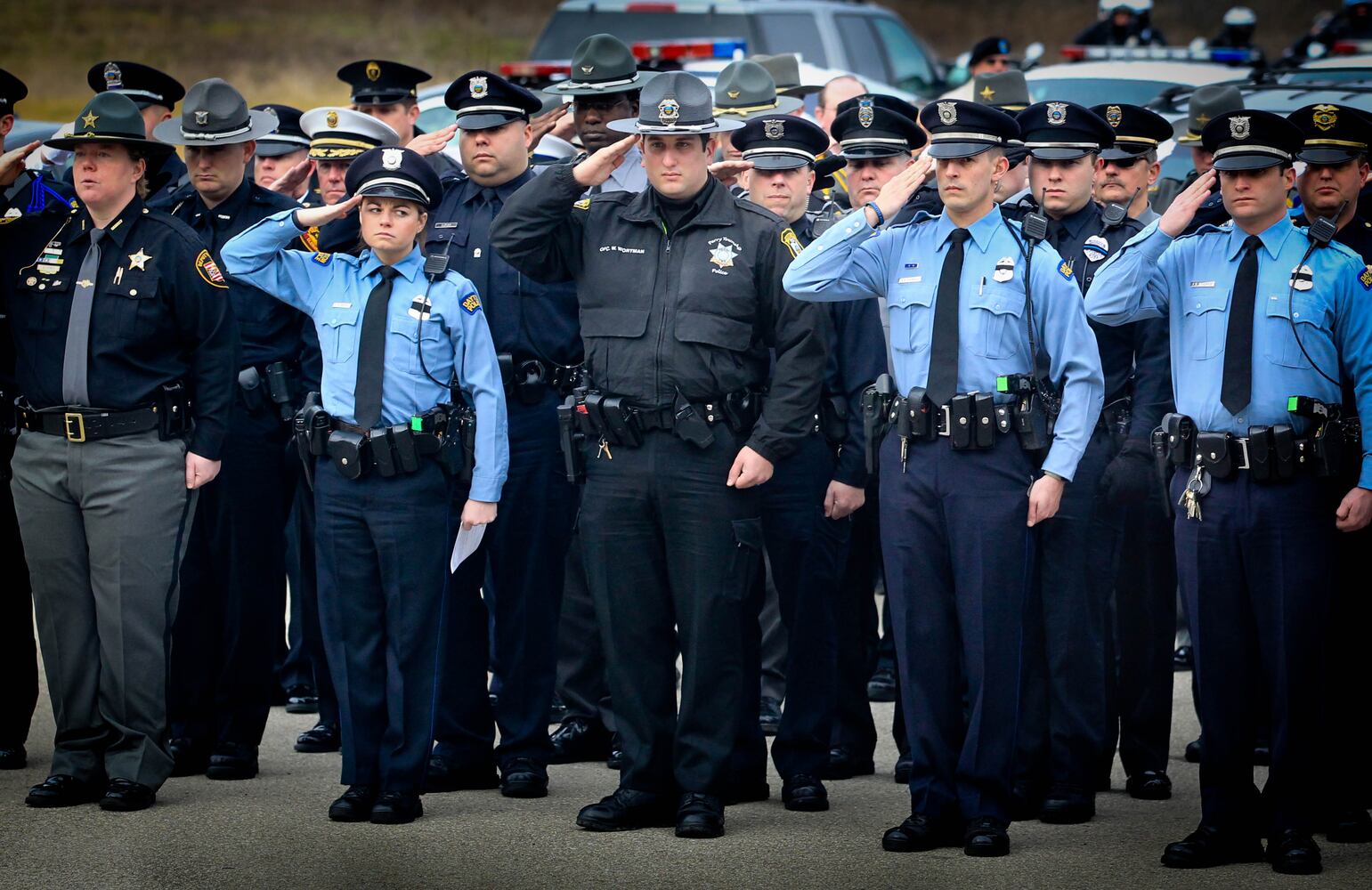 Officer Yaney's Funeral