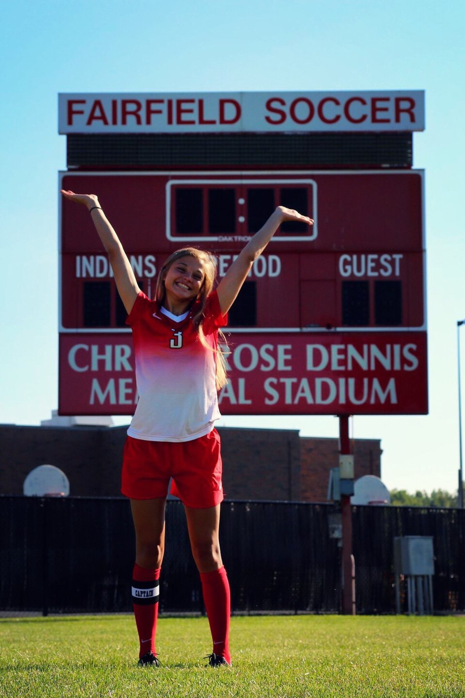 Alex Powell as as senior at Fairfield High School. CONTRIBUTED