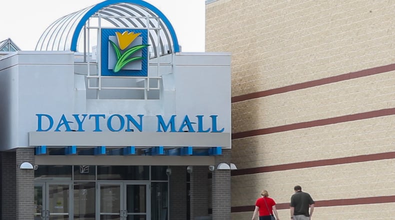 Dayton Mall in Miami Twp. features 1.4 million square feet of leasable space. STAFF FILE PHOTO