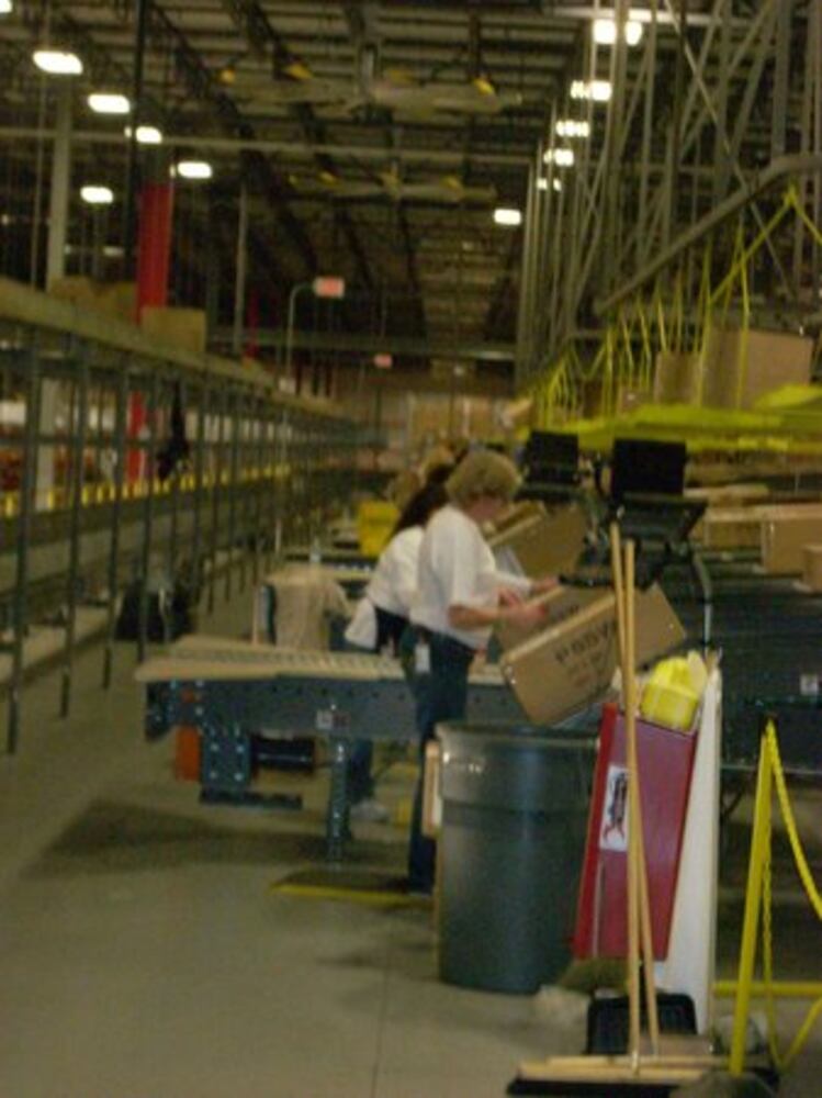 Distribution center opens