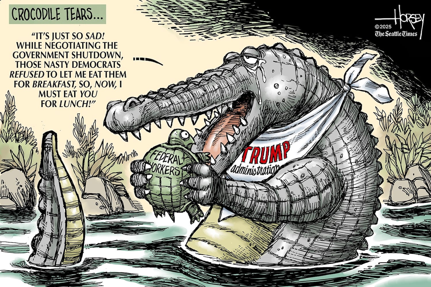 CARTOONS: David Horsey, Oct. 6, 2025