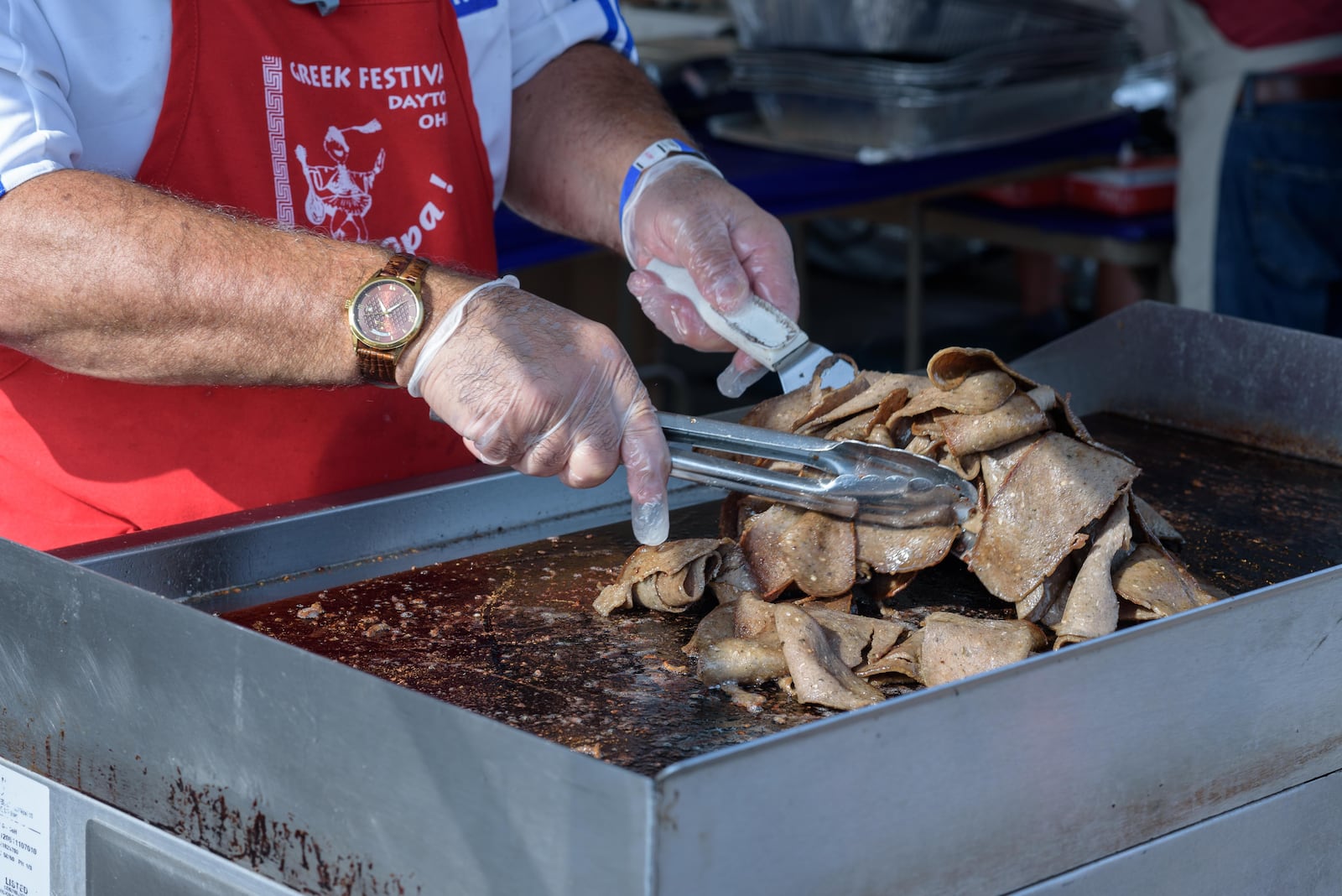 The Dayton Greek Festival is held at the Annunciation Greek Orthodox Church in Dayton's Grafton Hill neighborhood. TOM GILLIAM/CONTRIBUTING PHOTOGRAPHER