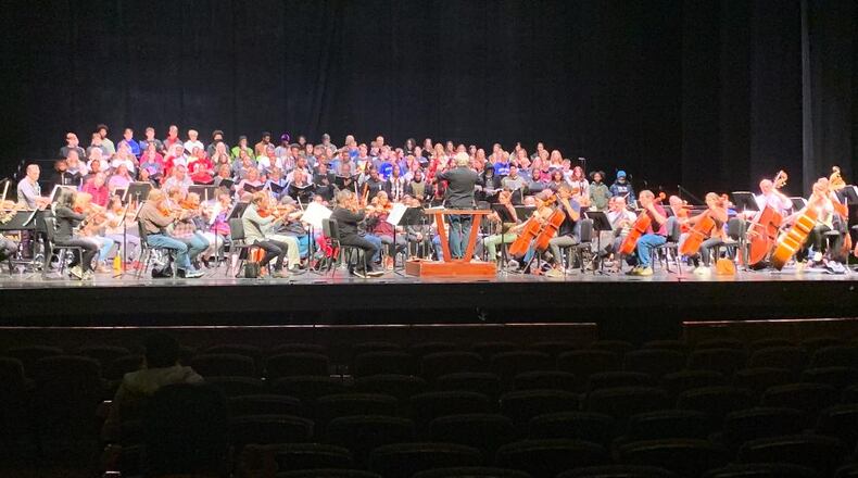 The choirs of Miami East High School and Stivers School for the Arts will be featured in the Dayton Performing Arts Alliance’s presentation of “Hometown Holiday” Dec. 2 and 3 at the Schuster Center.
