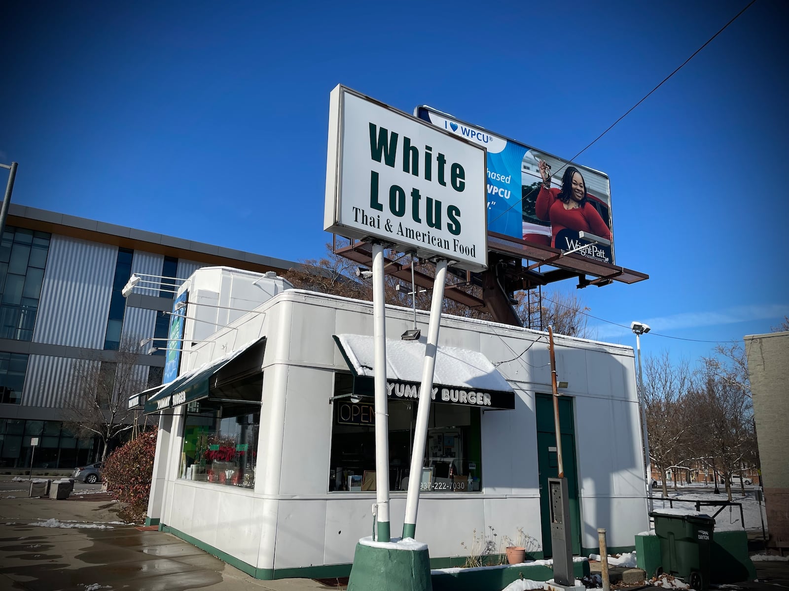 White Lotus Café & Diner is located at 327 E. Third St. in Dayton. NATALIE JONES/STAFF