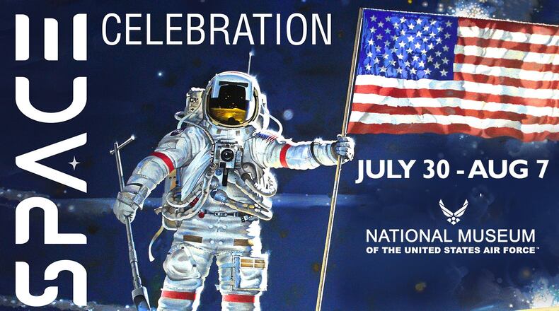 The Space Celebration includes guest speakers, space-themed exhibits, a build-and-launch rocket activity and a 21+ After Dark event.