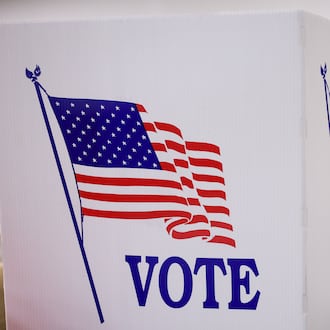 A view of voting privacy cubicles at Montgomery County Board of Elections on Tuesday, Oct. 7. BRYANT BILLING / STAFF
