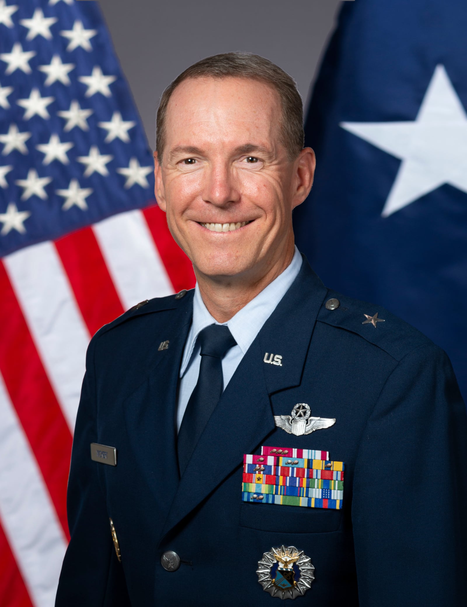 Brig. Gen. Douglas P. “Beaker” Wickert serves as the Director, Air, Space and Cyberspace Operations, Headquarters Air Force Materiel Command, Wright-Patterson Air Force Base. Air Force photo.