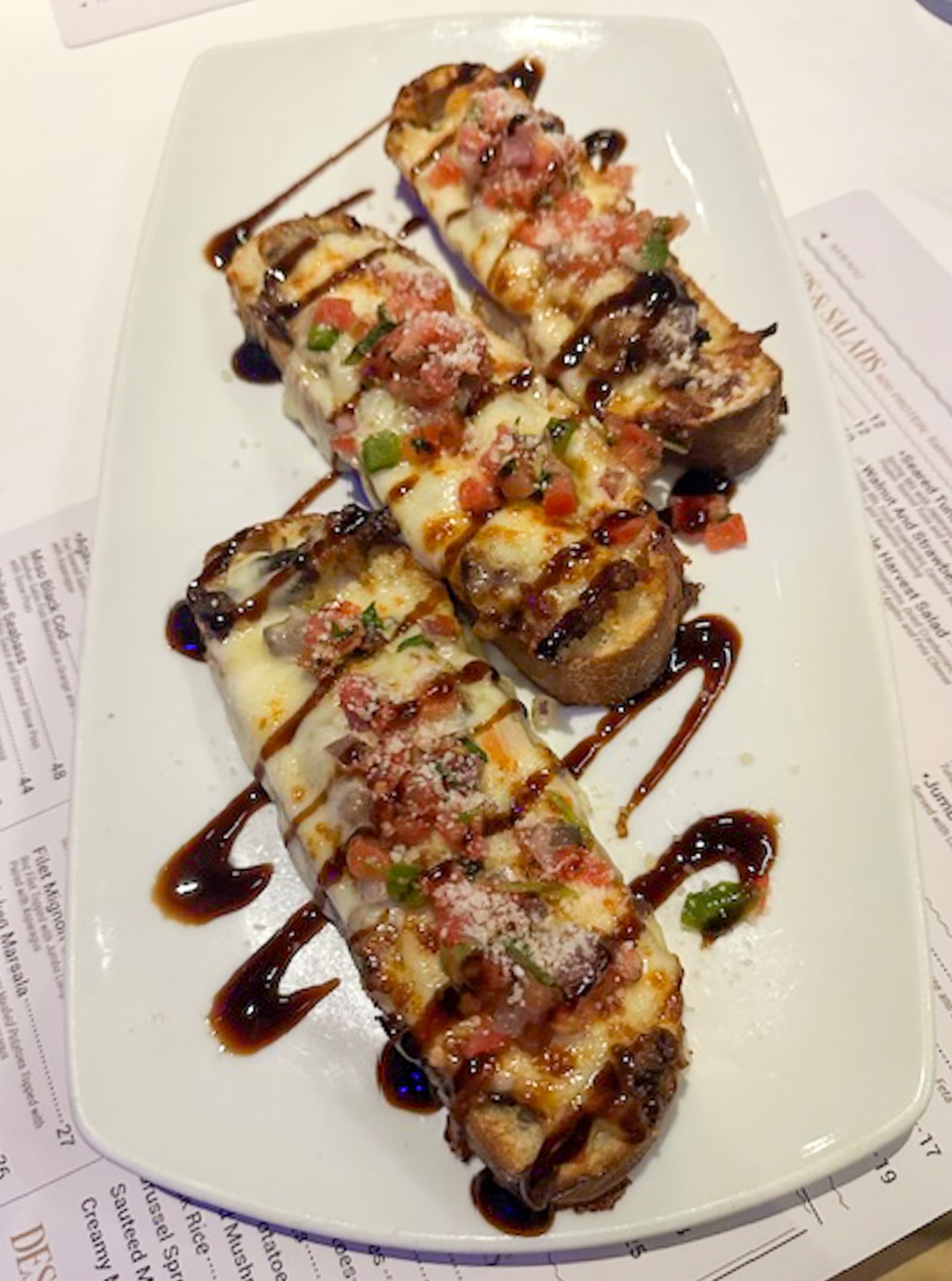 Fillet bruschetta at Club Oceano at The Greene, Beavercreek. RAY MARCANO/CONTRIBUTED