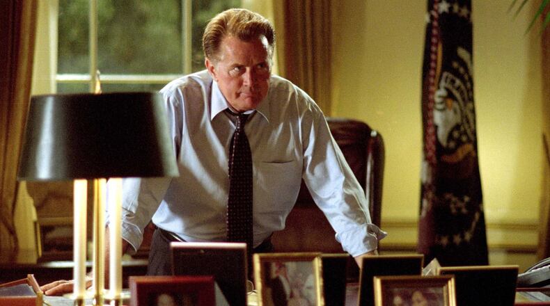 Martin Sheen played the center-left President Jed Bartlet in “The West Wing.” Contributed by NBC