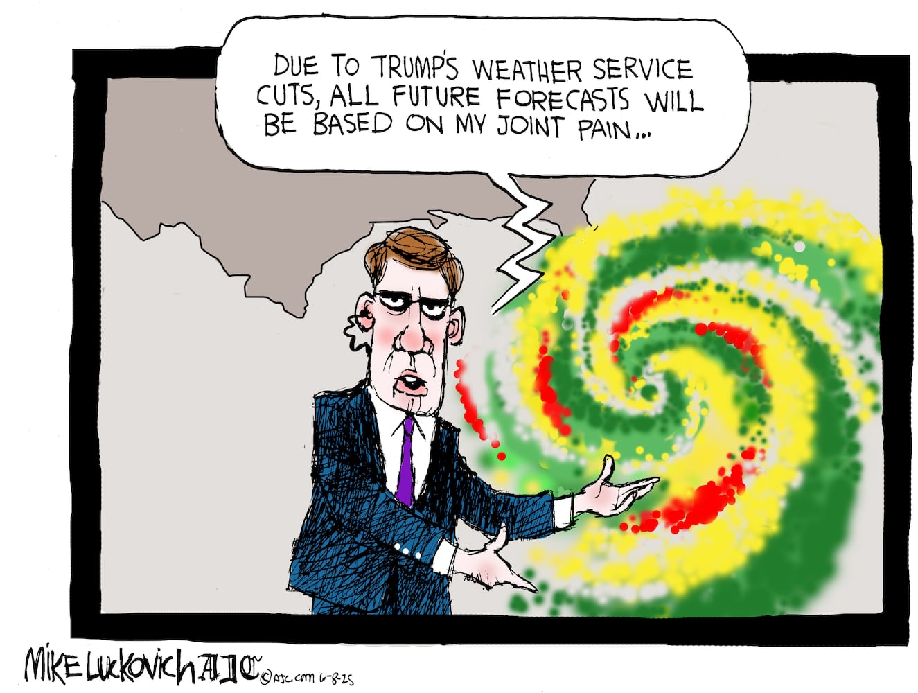 CARTOONS: Mike Luckovich, June 9, 2025