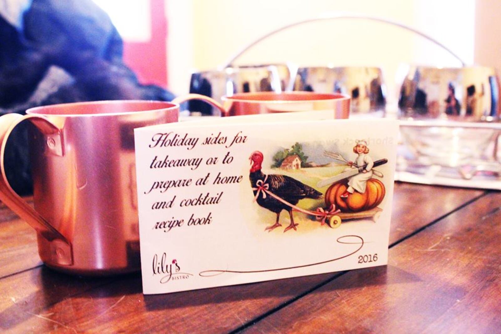 Lily's Bistro releases holiday sides and cocktail recipe book