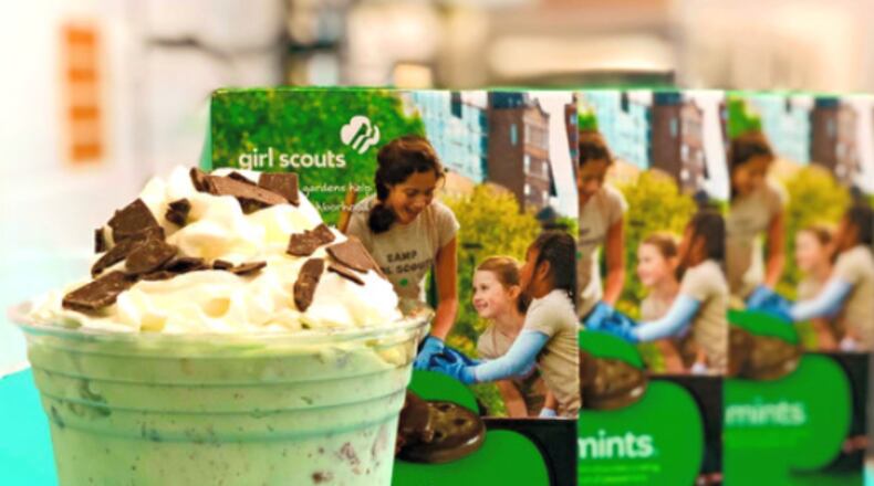 Jubie’s Creamery has two Girl Scout-inspired ice cream flavors (CONTRIBUTED PHOTO).