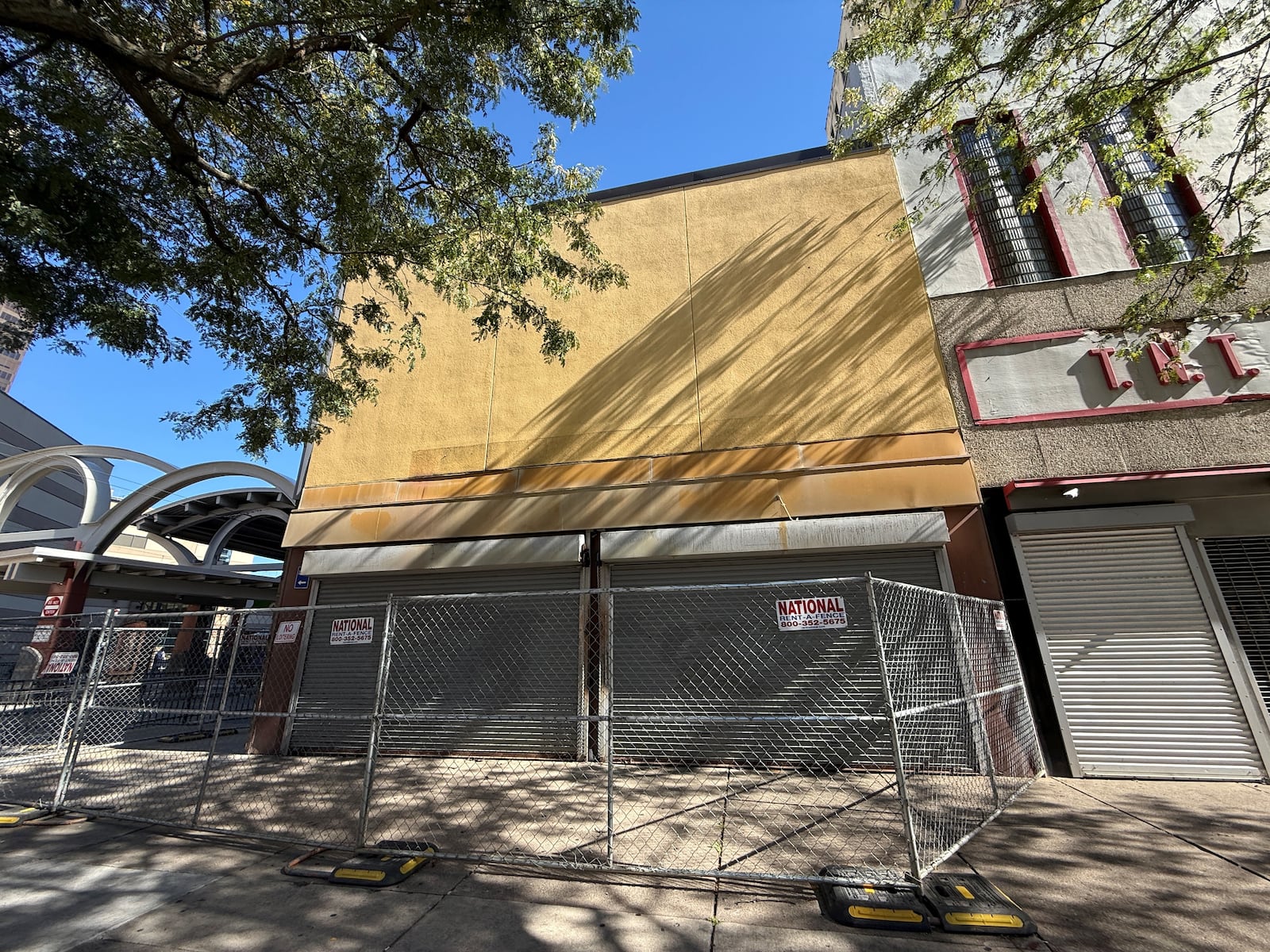 A new downtown Dayton police substation is expected to open in the spring of 2026 in this vacant building next to the Greater Dayton RTA bus hub. CORNELIUS FROLIK / STAFF