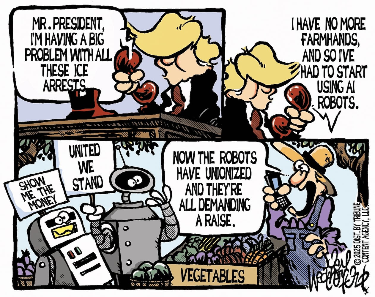 CARTOONS: Joey Weatherford, July 24, 2025
