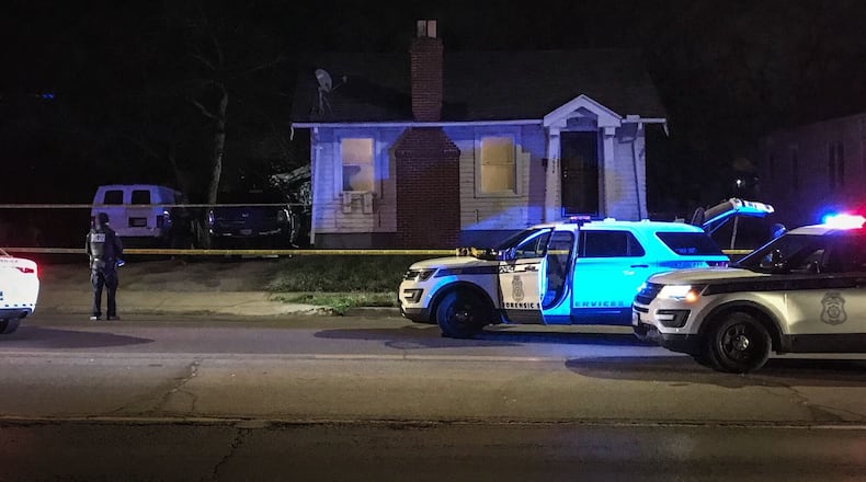 Three people were found shot to death Nov. 24, 2020, inside a house in the 2600 block of North Gettysburg Avenue in Dayton. JIM NOELKER/STAFF