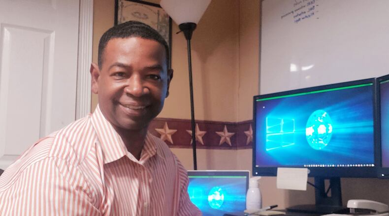 Winston Ferguson, section chief of systems and integration at the Air Force Security Assistance Center on Wright-Patterson Air Force Base, is working with Dayton Regional STEM School to bring more Black history to its students. CONTRIBUTED PHOTO