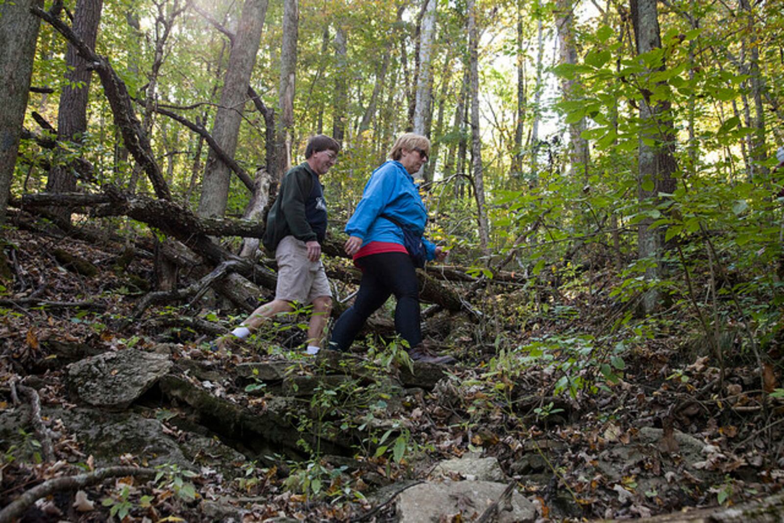 There are plenty of winter hikes to take with a friend or loved one. Germantown MetroPark is pictured. PHOTO / Jan Underwood for Five Rivers Metroparks