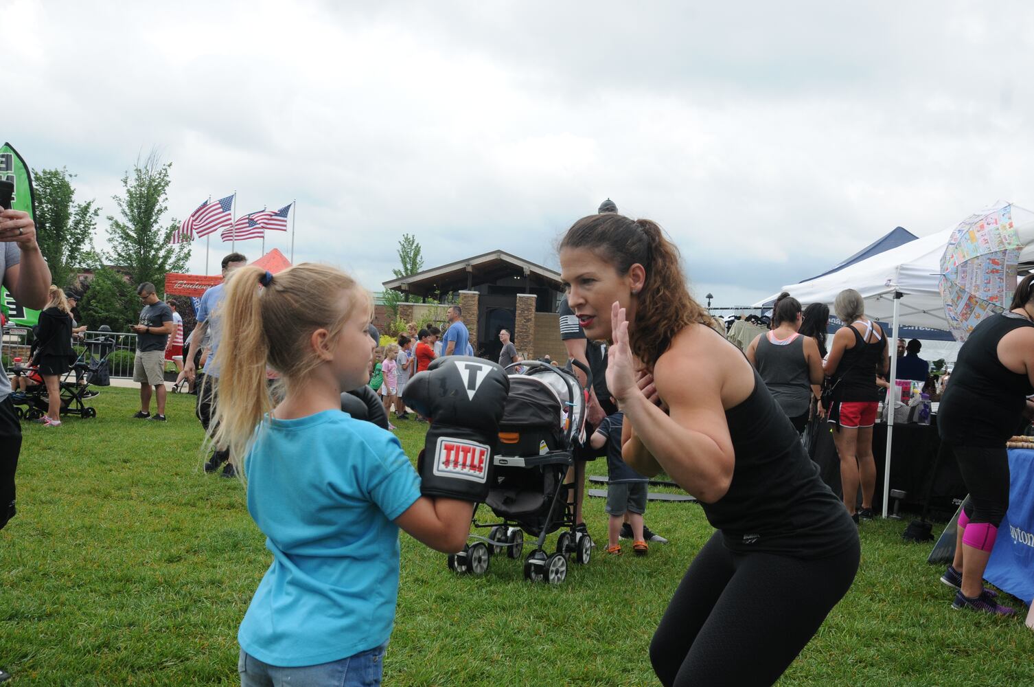 PHOTOS: Did we spot you flexing your muscles at Austin Landing’s first Fitness Fest?