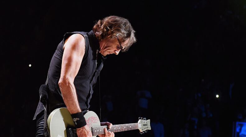 INGLEWOOD, CA - FEBRUARY 20: Recording artist Rick Springfield performs onstage during the first ever iHeart80s Party at The Forum on February 20, 2016 in Inglewood, California. (Photo by Kevin Winter/Getty Images for iHeartMedia)
