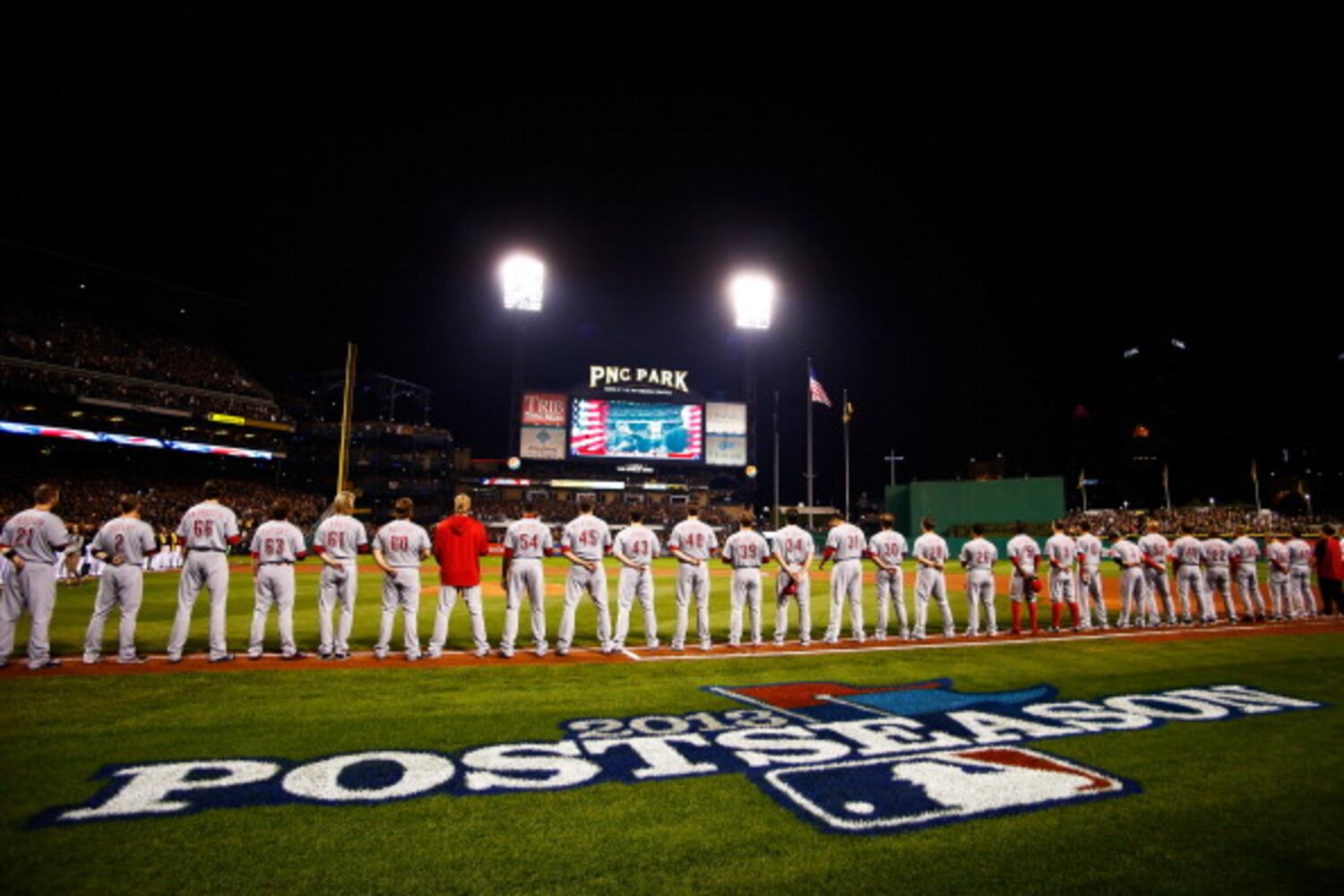 The scene from PNC Park