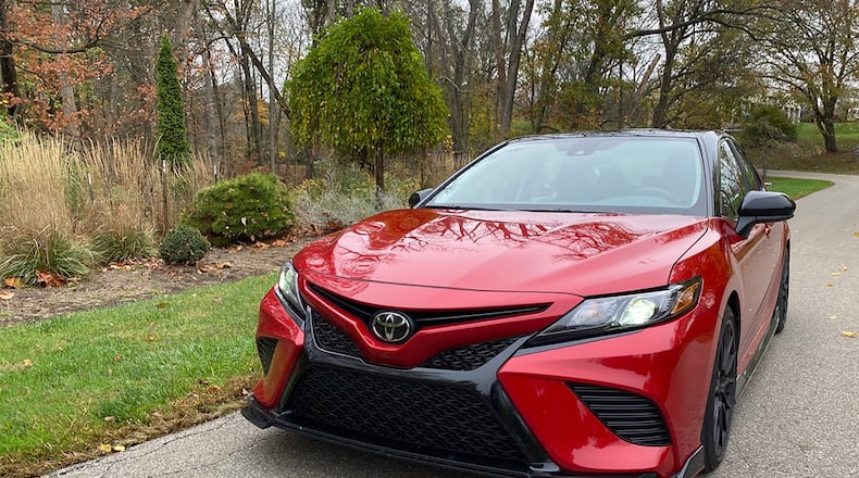 The 2020 Camry is one of the first Toyota sedans to earn the TRD badge with a comprehensive, track-tuned performance enhancement. TRD is Toyota Racing Development, the carmaker’s motorsports division which is also responsible for developing performance-enhanced production models and parts and accessories. Jimmy Dinsmore photo