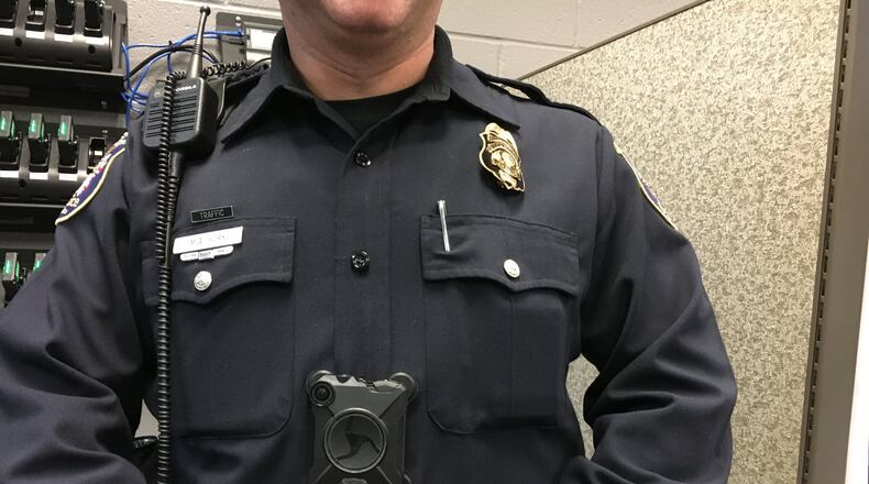 Ohio Gov. Mike DeWine wants all officers in the state to wear body cameras. DENISE G. CALLAHAN/STAFF