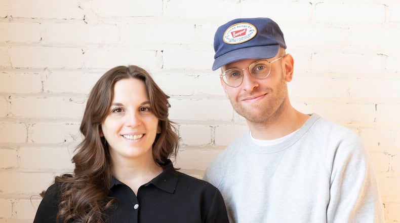 Kathleen Roll and Justin Simmons, a husband and wife team, opened Tony & Pete’s Groceries and Coldcuts at 129 E. Third St. in July 2022. PHOTO COURTESY: KATIE BLAUSER
