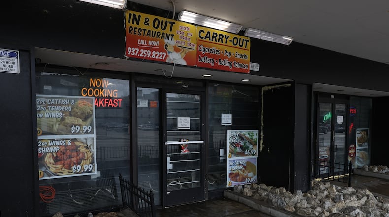 Police responded to a shooting at In & Out Restaurant at 27 S. Jefferson St. BRYANT BILLING / STAFF