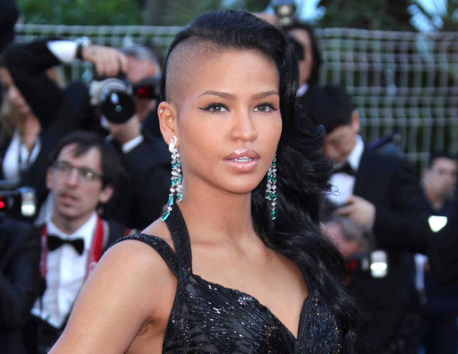 FILE - Singer Casandra Elizabeth Ventura also known as Cassie arrives for the screening of Killing Them Softly at the 65th international film festival, in Cannes, southern France, Tuesday, May 22, 2012. (AP Photo/Joel Ryan, File)