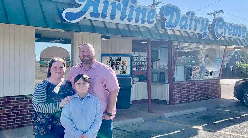 Airline Dairy Creme, a four-generation family business in Vandalia, has been bought by Allen and Sarah Lay, who also own Kona Ice of Troy (CONTRIBUTED PHOTO).