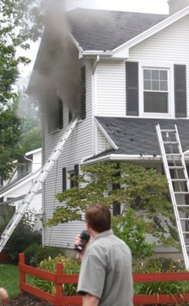 House fire in Oakwood