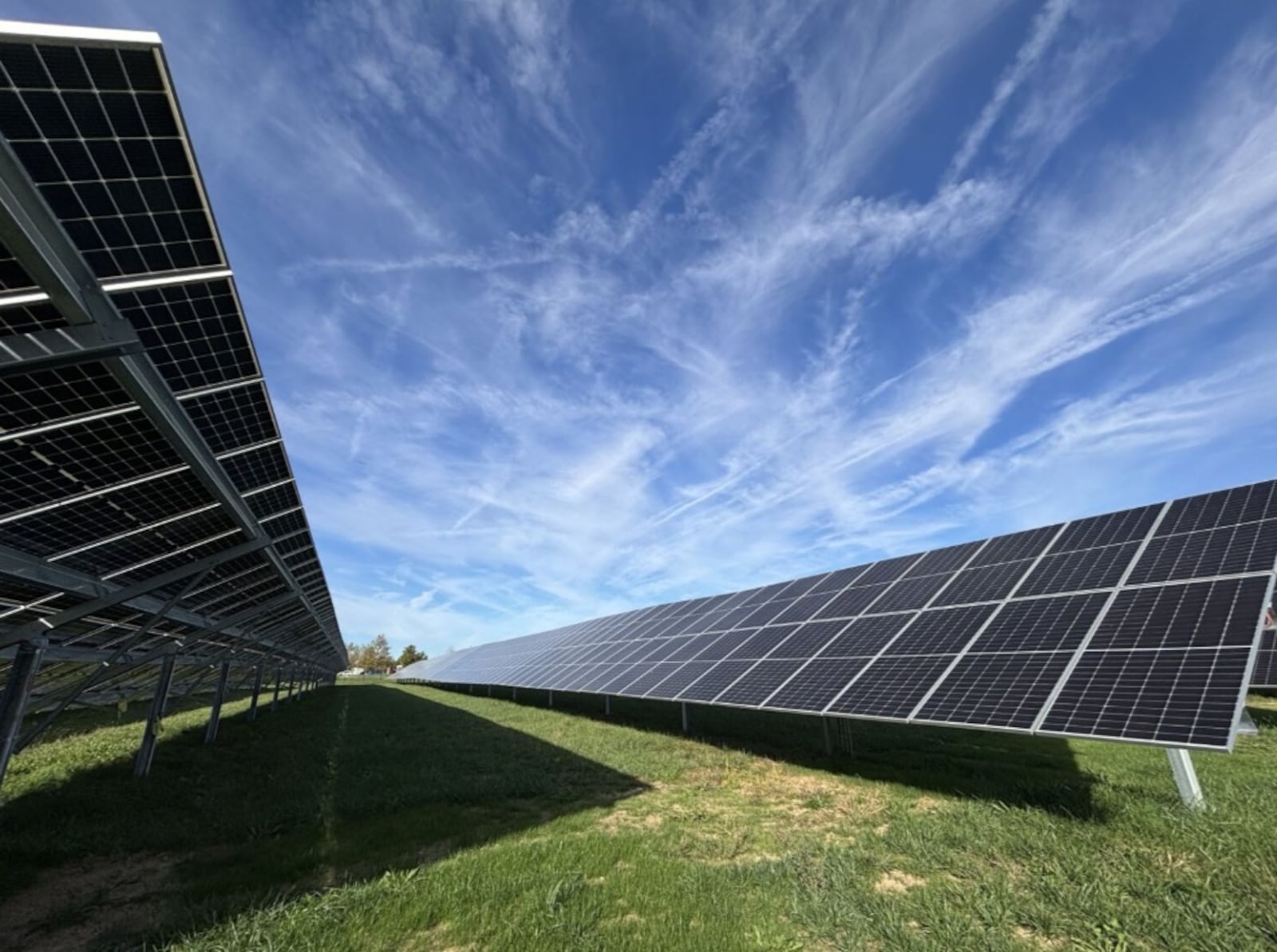 Solvita, which provides tissue services, recently finished constructing its solar field. The new “Sol Array” in Kettering’s Miami Valley Research Park is expected to generate approximately 2 million kilowatt-hours of clean, renewable energy annually — enough to power 200 houses a year. CONTRIBUTED