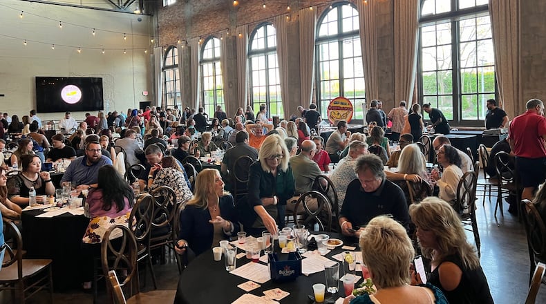 A sold-out crowd of more than 300 showed up for the Miami Valley Restaurant Association's first annual Let's Get Brunched! event at the Steam Plant.
