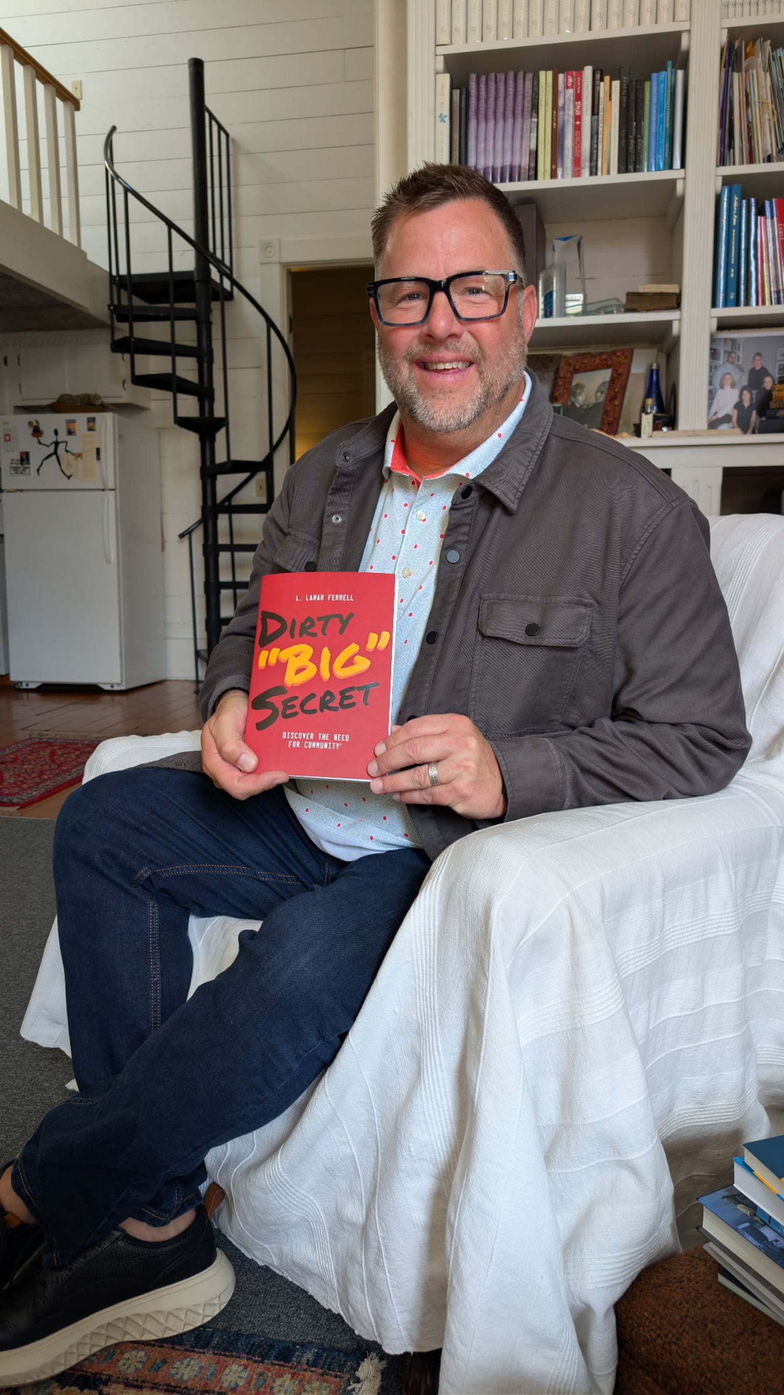 Pastor Lamar Ferrell has written his first book, "Dirty BIG Secret," a collection of stories about his life. A book signing is set for 6:30-8:30 p.m. Nov. 18 at the Compassion City Center at Berachah Church, 1900 Johns Road, Middletown. CONTRIBUTED