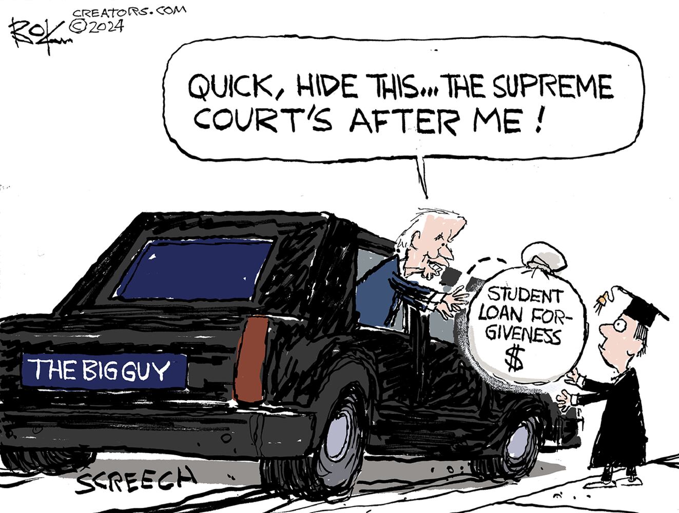 CARTOONS: Chip Bok, April 12, 2024