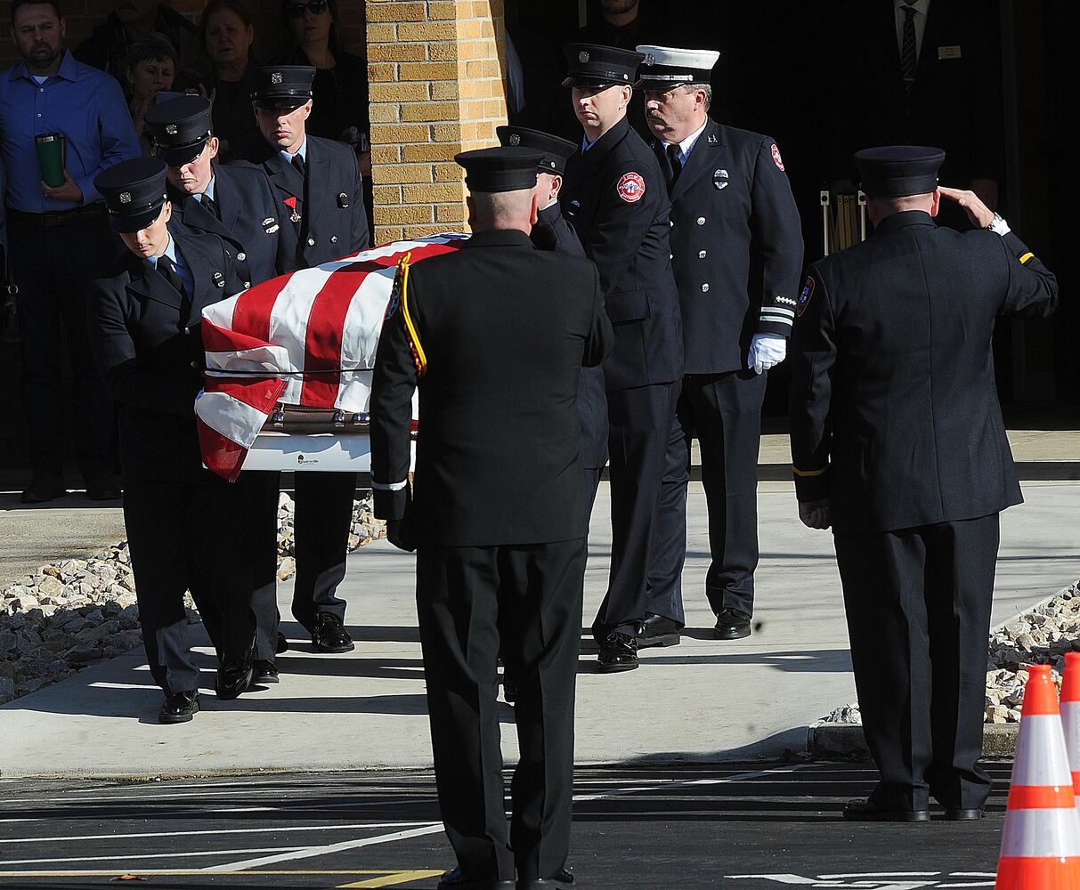 Firefighter procession