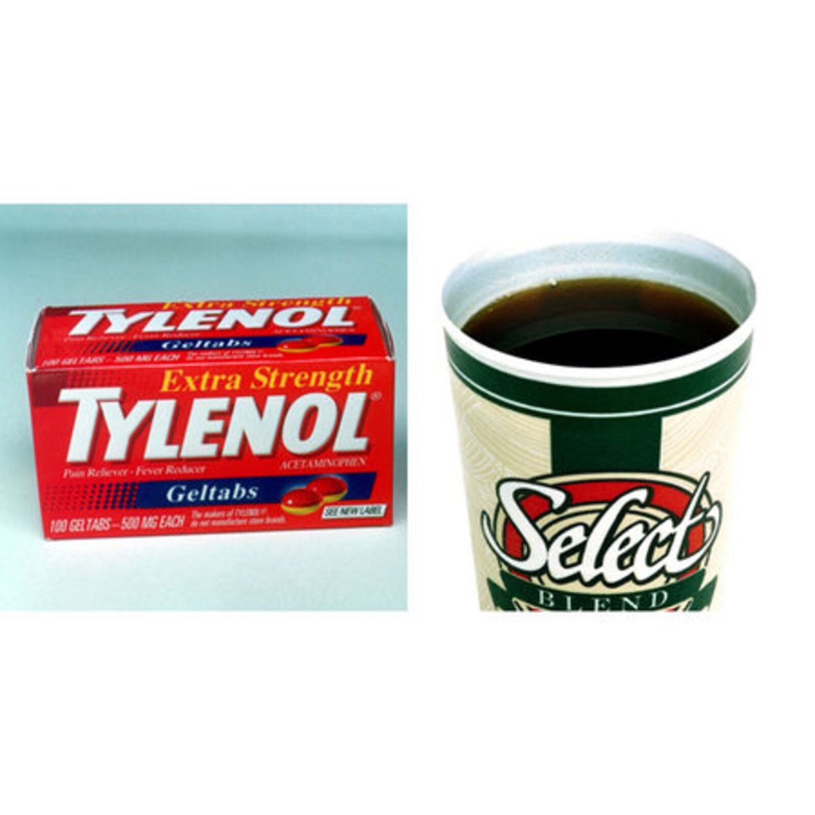 Whatever crazy method you use to relieve a hangover, please don't try this one. Black coffee alone can make your hangover worse, according to researchers. But combine black coffee with Tylenol and the effects could be deadly, suggest scientists. Caffeine triples the amount of a toxic by-product created when Tylenol is broken down. It's the same substance responsible for liver damage when alcohol and Tylenol react together. Just don't do it.