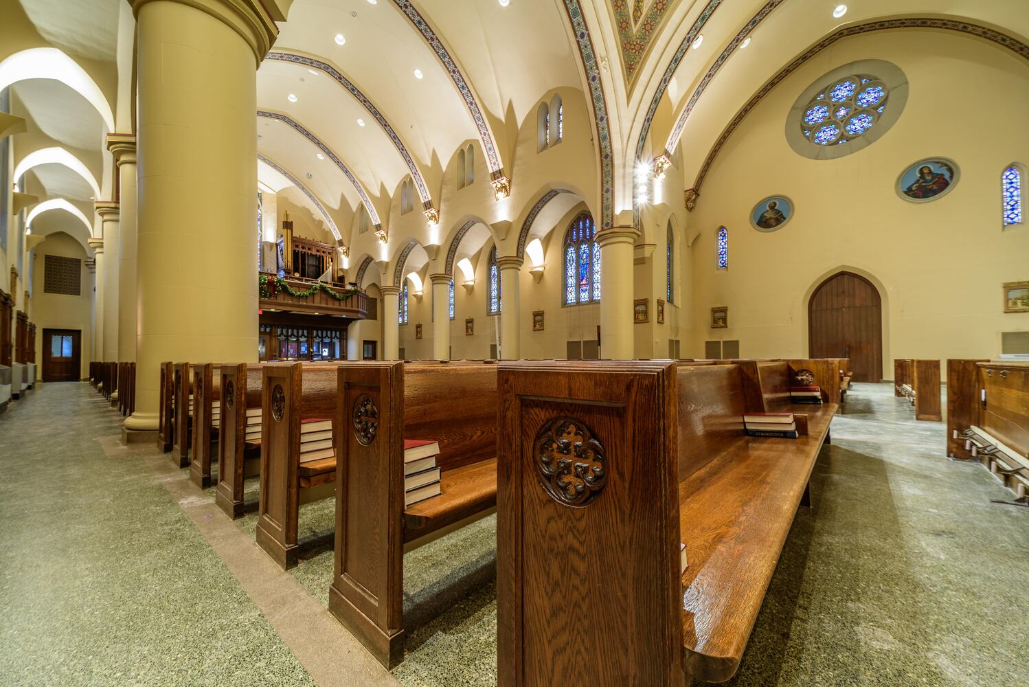 PHOTOS: A look inside Holy Angels Catholic Church decorated for Christmas
