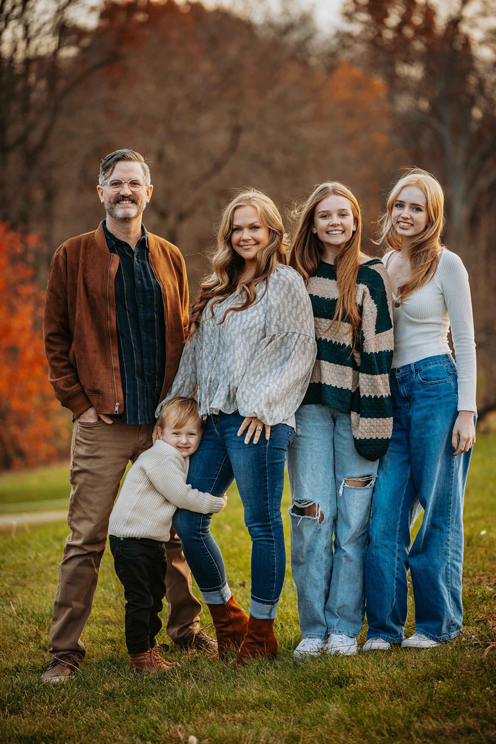 The Campbell family includes (from left to right): Jared, son Everett, Ashley and daughters Claire and Elle. CONTRIBUTED
