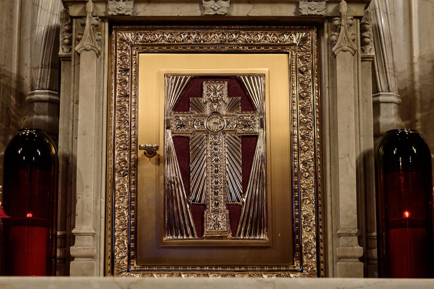 PHOTOS: A look inside Holy Angels Catholic Church decorated for Christmas