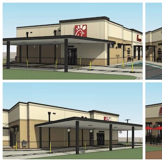 Chick-Fil-A is looking to build a location on a 3-acre property at 10322 Springboro Pike in Miami Twp. The new 4,852-square-foot location, if approved, would be constructed north of Landing Way and south of Taos Drive. CONTRIBUTED
