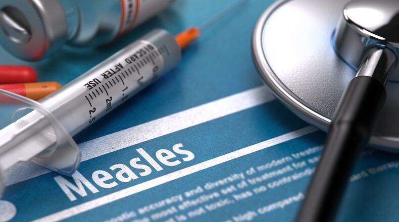 Measles case found in Montgomery County.