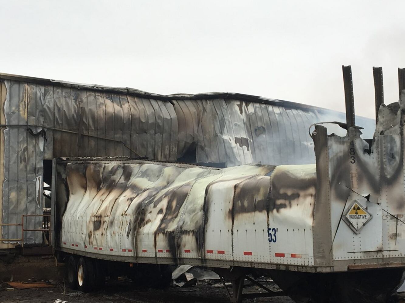 PHOTOS: Flames seen in BDL Supply fire in South Charleston