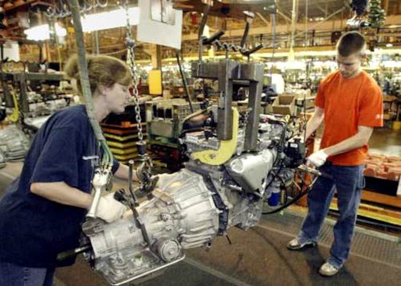 GM truck plant in Moraine