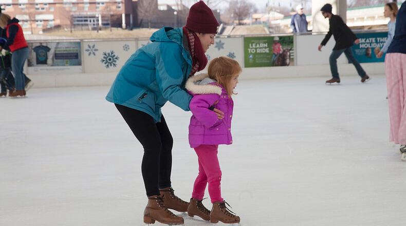 For an afternoon of family fun all you need to do is head to RiverScape and lace up your skates. CONTRIBUTED