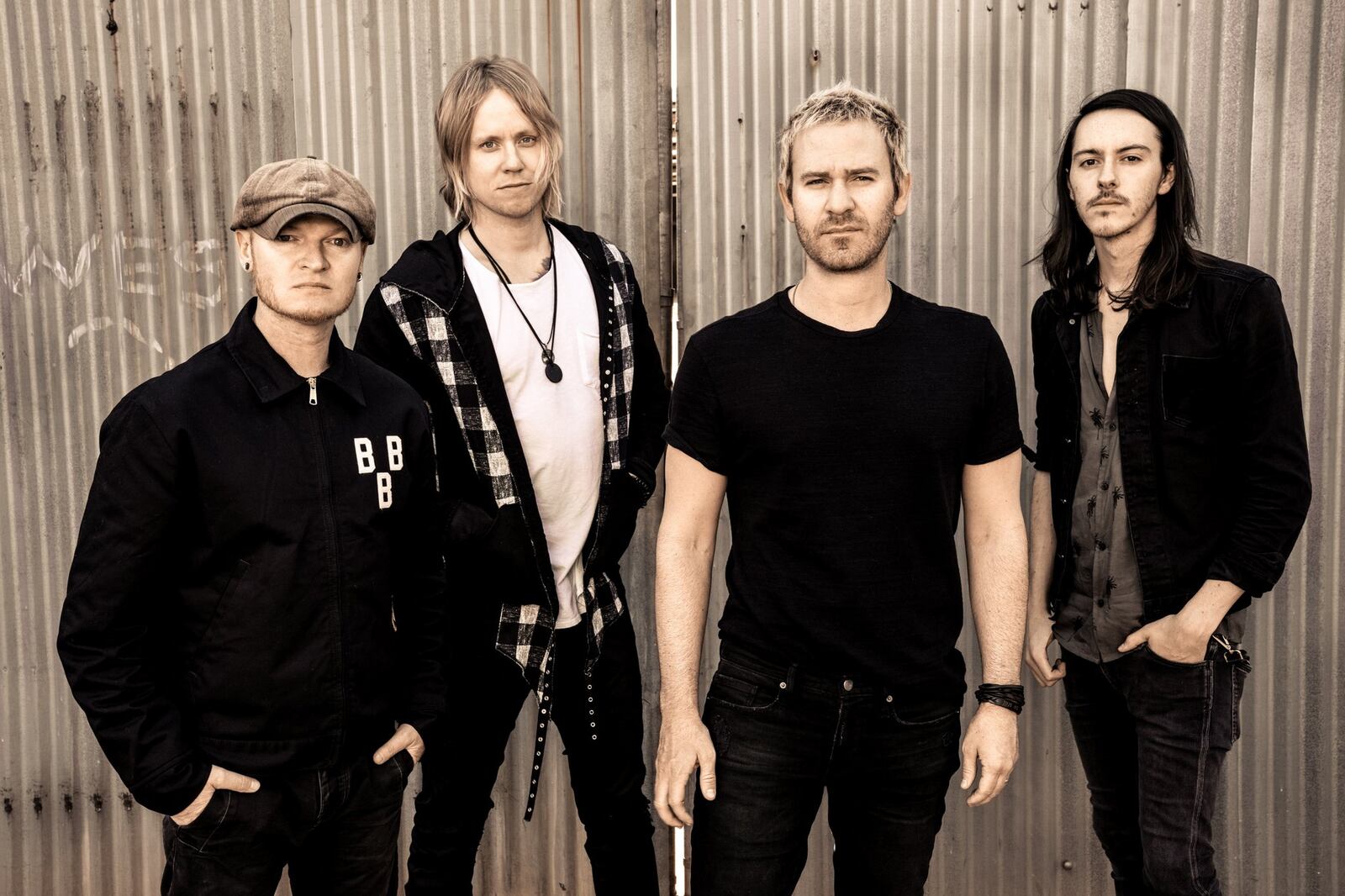 Lifehouse, (left to right) Rick Woolstenhulme, Bryce Soderberg, Jason Wade and Steve Stout, brings its co-headlining tour with Switchfoot to the Rose Music Center in Huber Heights on Saturday, July 29. CONTRIBUTED