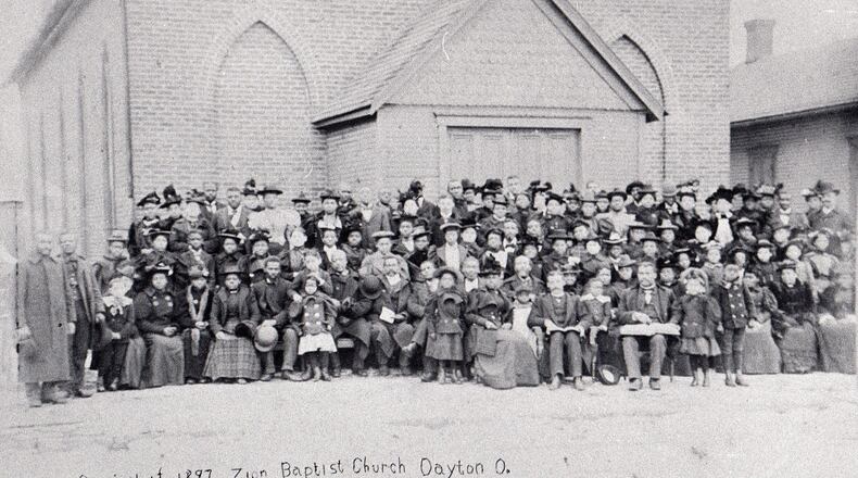 Zion Baptist Church is the oldest black Baptist church in Dayton. It was founded Nov. 30, 1970. DAYTON DAILY NEWS ARCHIVE / WRIGHT STATE UNIVERSITY SPECIAL COLLECTIONS