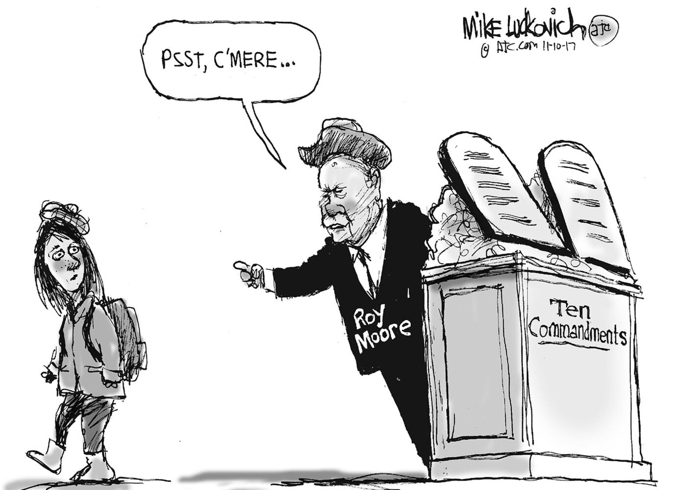 Week in cartoons: Roy Moore, Jeff Sessions and more