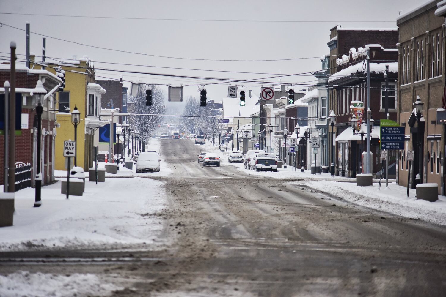 Butler County snow, Feb. 9, 2021